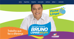 Desktop Screenshot of brunolamas.com.br